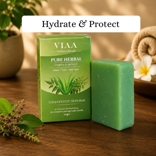 VIAA Pure Herbal - Coconut Oil & Herbal Skin Bar