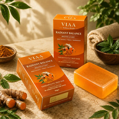 VIAA Radiant Balance - Wild Turmeric & Herbal Skin Bar