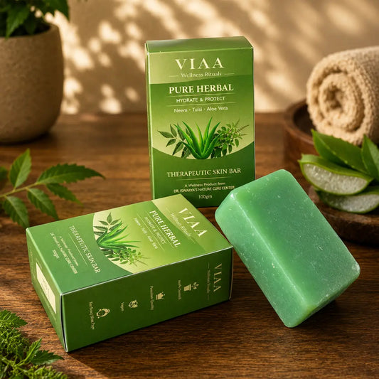 VIAA Pure Herbal - Coconut Oil & Herbal Skin Bar